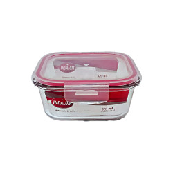 RECIPIENTE HERMÉTICO 320 ML CUADRADO INDALUM 6186 