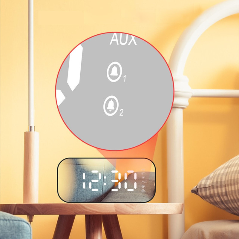 RADIO RELOJ CON PARLANTE HAVIT HVM3BK